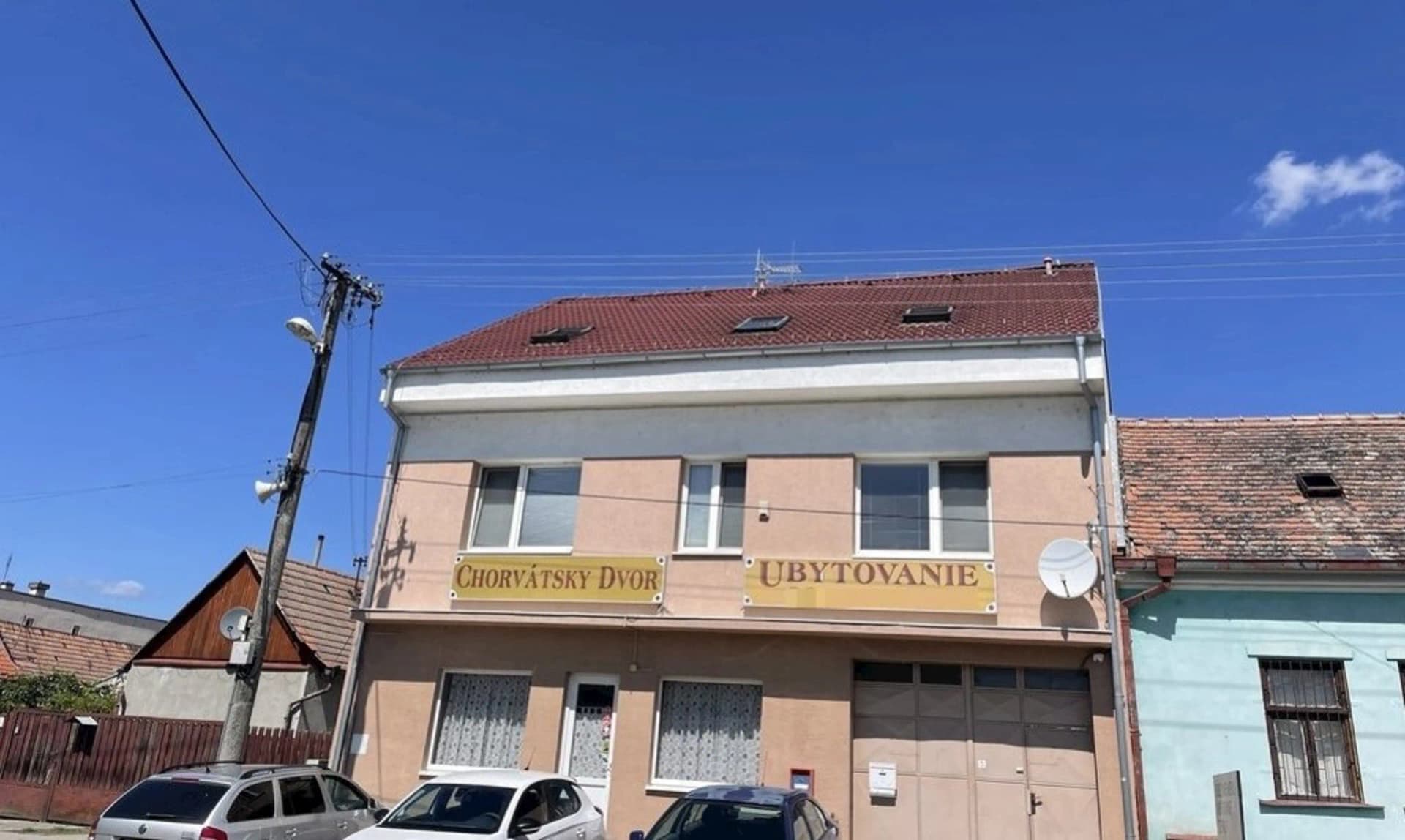 Ubytovňa Chorvátsky Dvor - exteriér